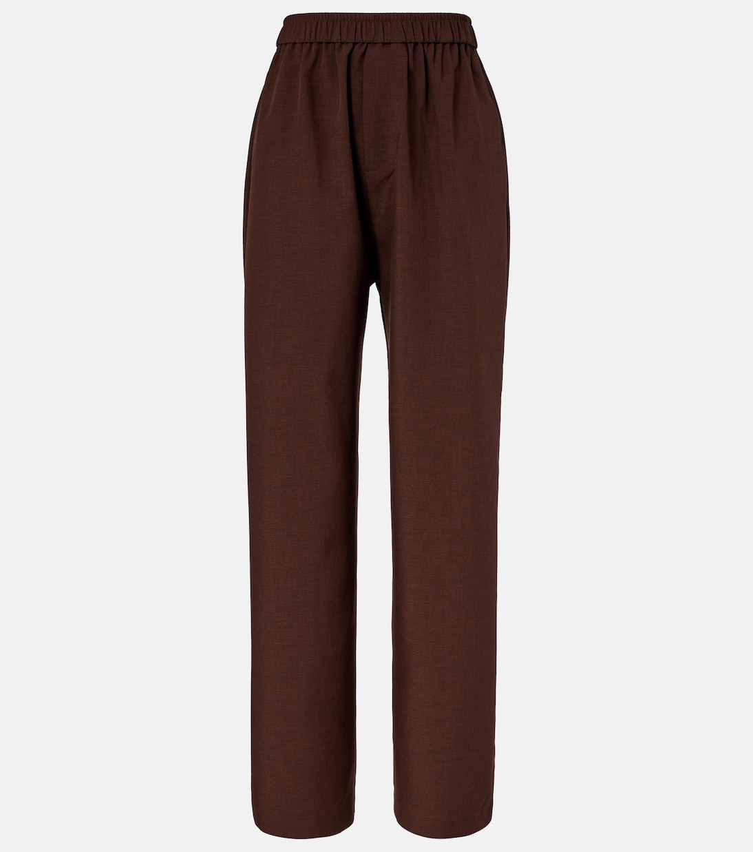 

Широкие брюки Baxter The Frankie Shop, темно-коричневый