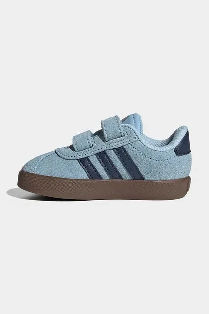 Кроссовки детские VL COURT 3.0 Adidas, синий — фото 4