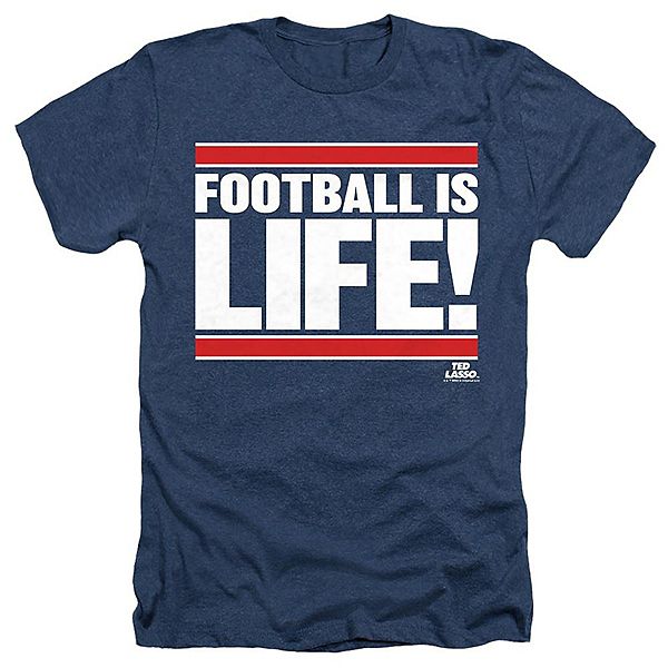 

Футболка adult heather с принтом ted lasso football is life Licensed Character