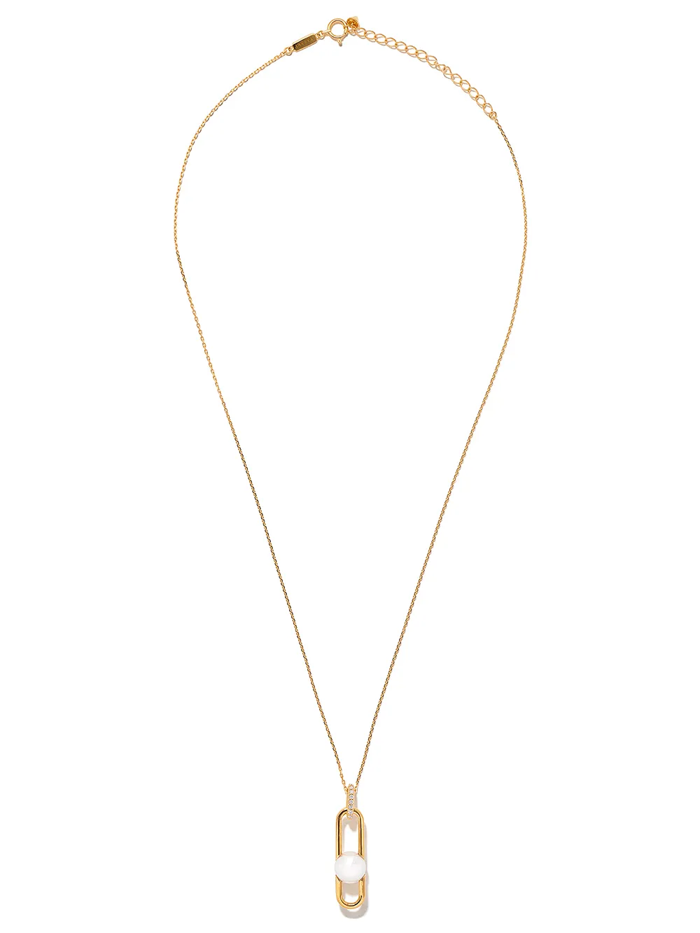 

Золотое колье Fine Links Collection Line Akoya с жемчугом и бриллиантами TASAKI, золотой