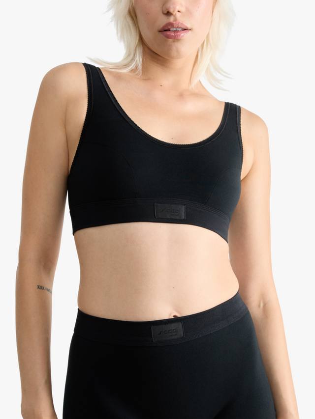 

Удобный укороченный топ Double Comfort sloggi, Black