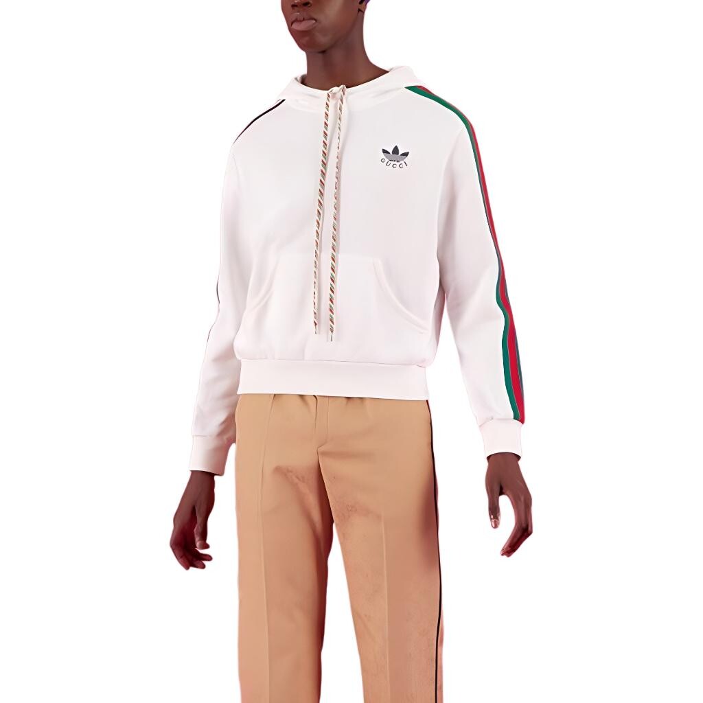 Толстовка мужская Adidas X Gucci, белый — фото 4