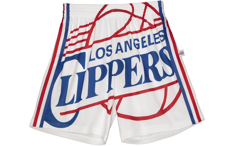 

Mitchell Ness Баскетбольные шорты Mitchell & Ness, мужские, белые