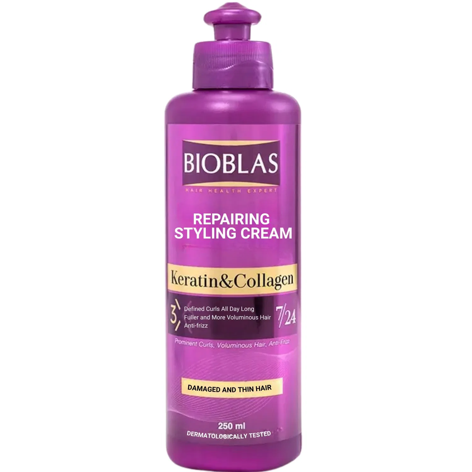 Крем для укладки волос с кератином и коллагеном «Repairing Styling Cream» от Bioblas Bioblas