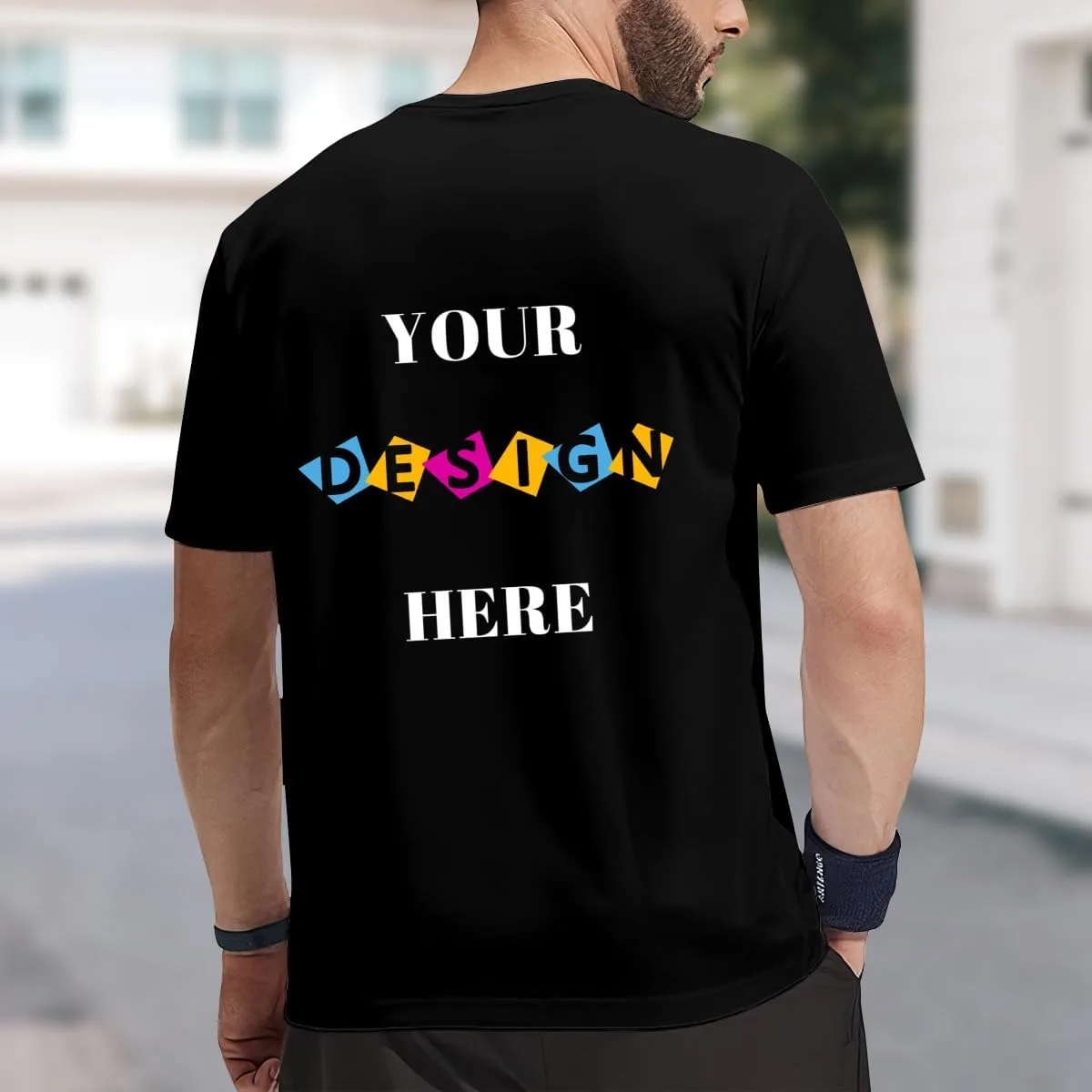 Футболка Custom с принтом, Unisex, Cotton, Short Sleeve — фото 3