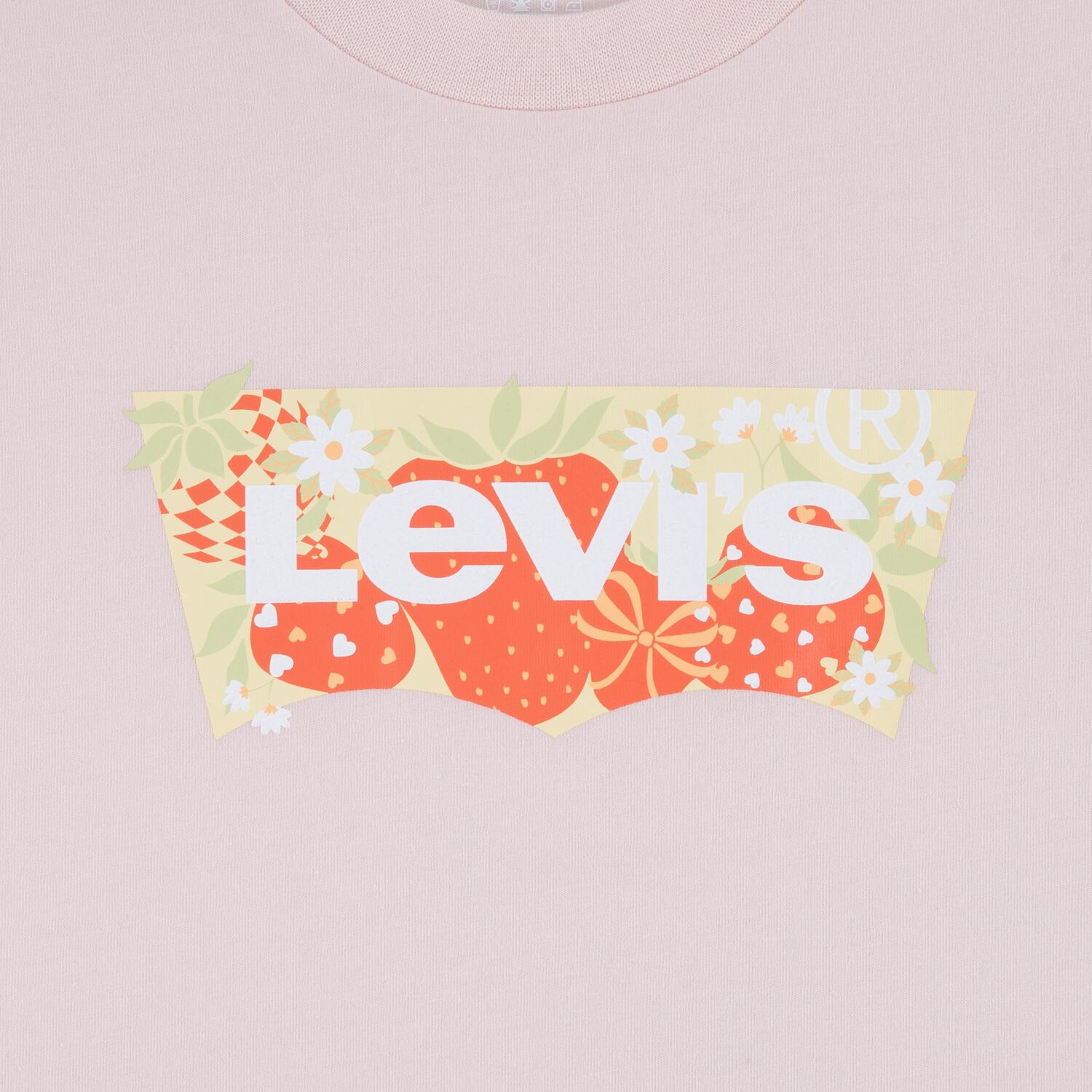 Levi's Kids Футболка в пастельно-фиолетовом цвете — фото 3