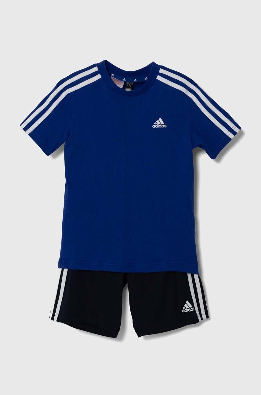 

Детский шерстяной комплект adidas LK 3S CO T SET, синий