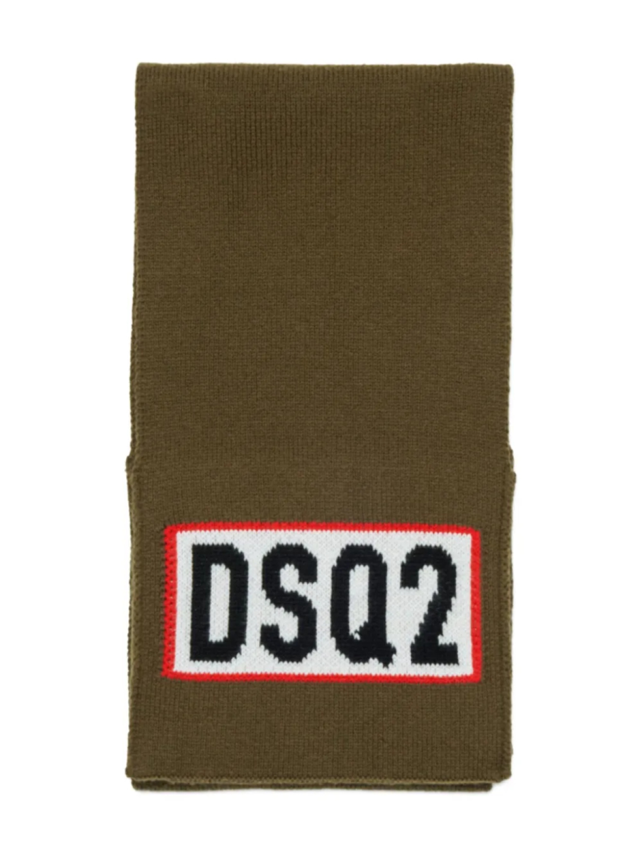 

DSQUARED2 KIDS шарф из смесовой шерсти, коричневый
