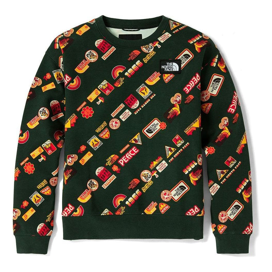 

Свитер (WMNS) THE NORTH FACE Vanlife Logo Sweater 'Multicolor', разноцветный