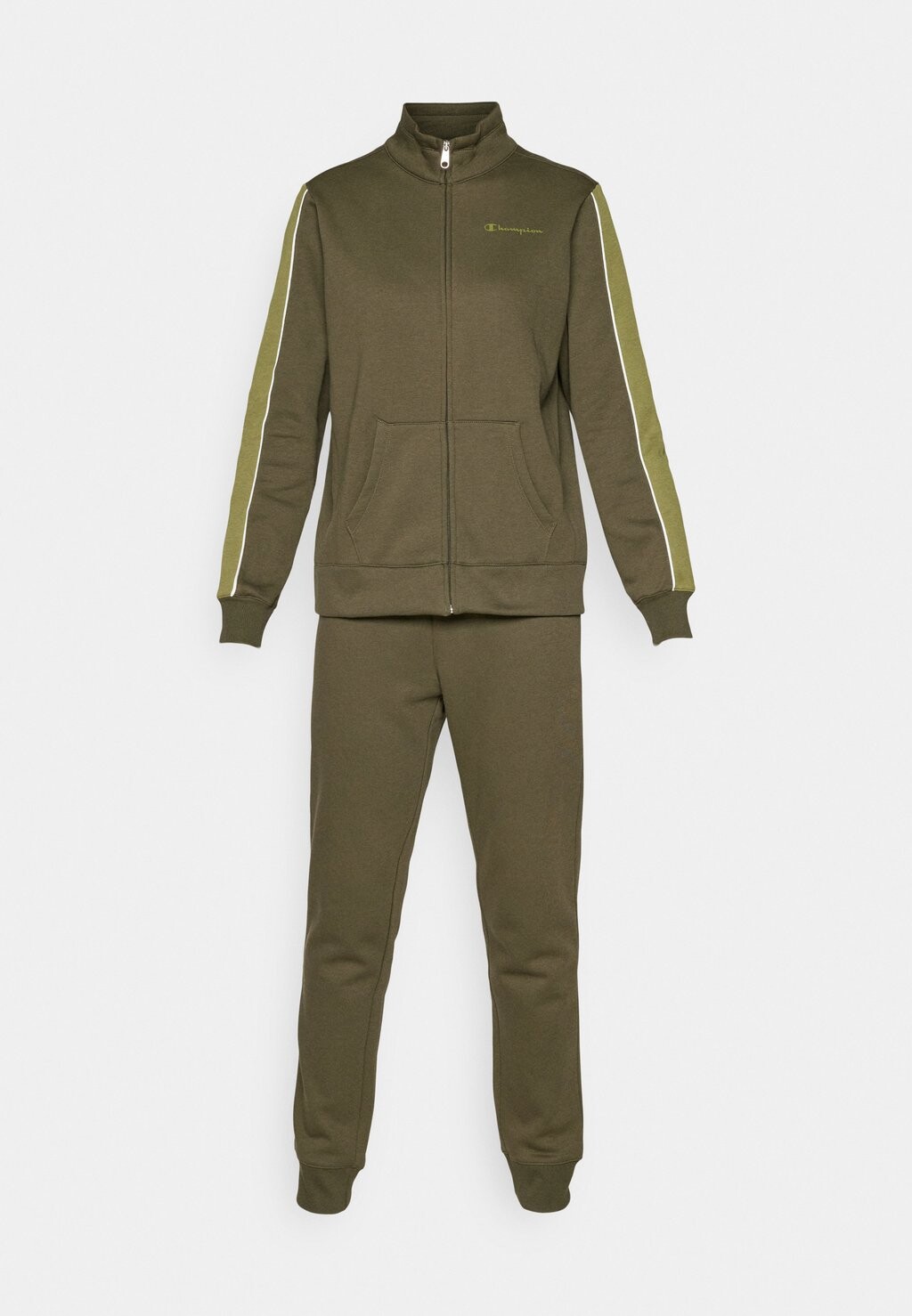 

Спортивный костюм ICONS SWEATSUIT STRIPED SET Champion, темно-зеленый