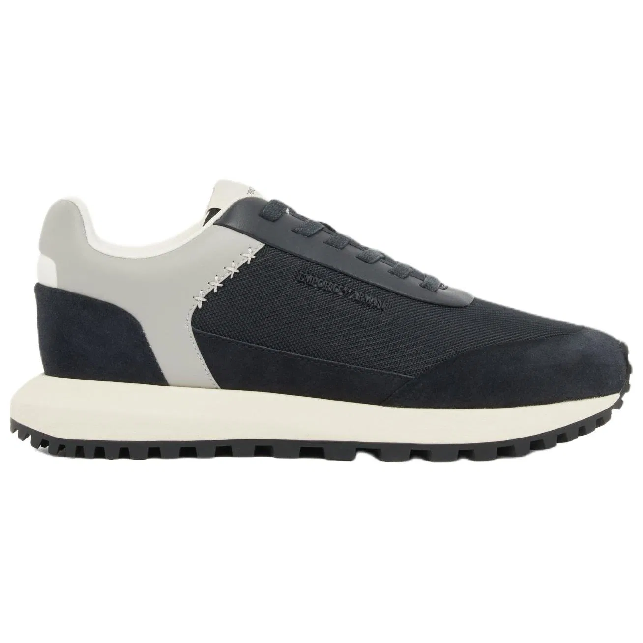 Кроссовки Casual Shoes из Cordura EMPORIO ARMANI Marine Blue — фото 3