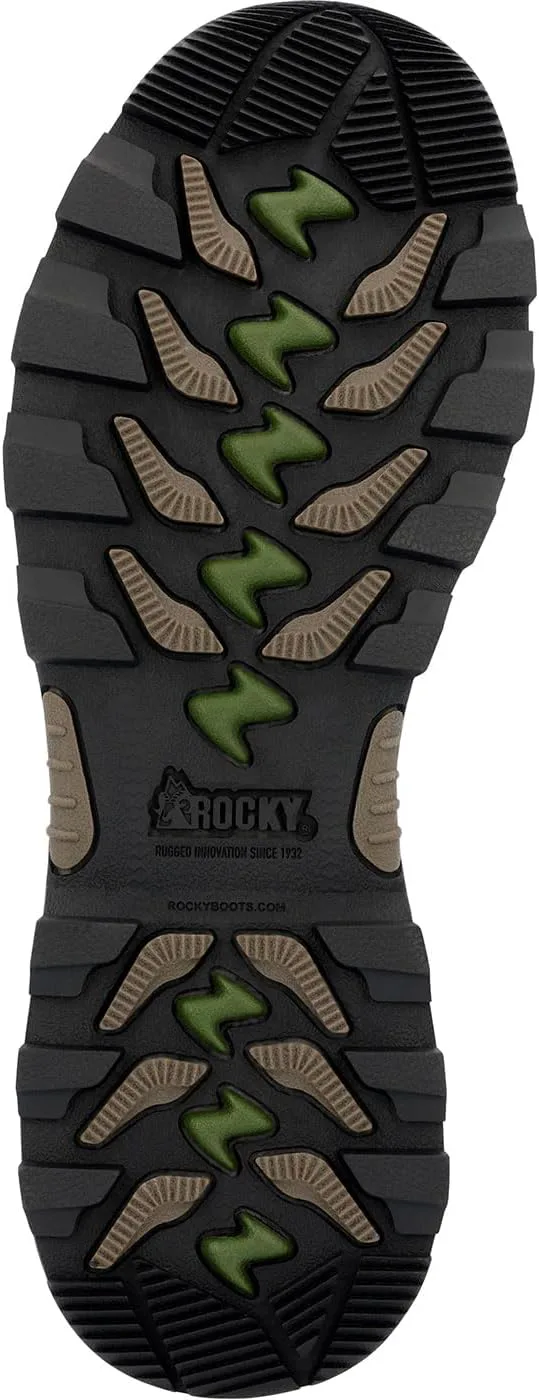 Зимние утепленные походные ботинки ROCKY Trophy Series 800G, коричневый — фото 4