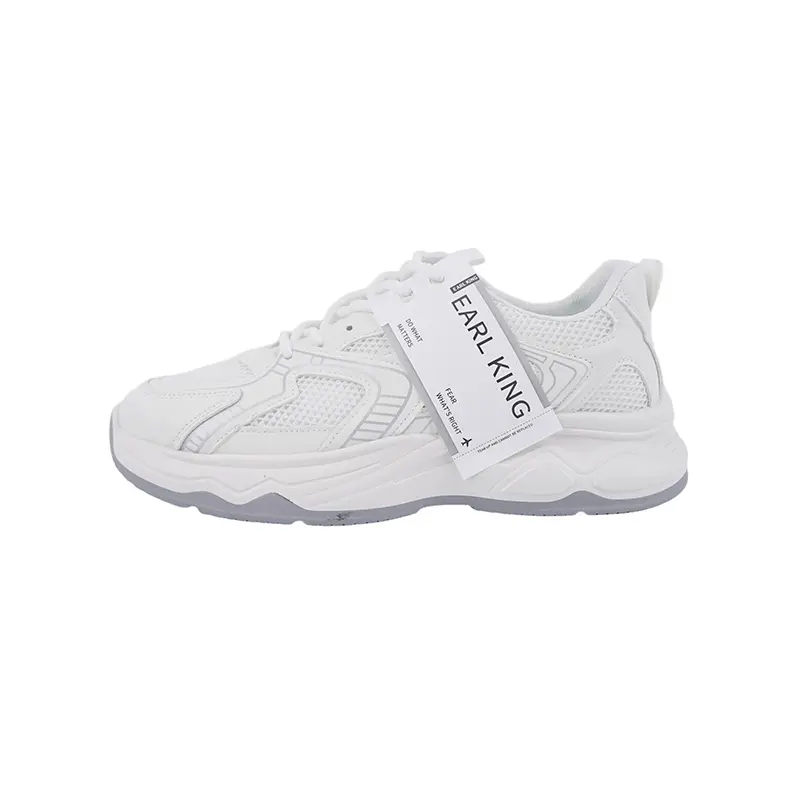 

Кроссовки мужские с амортизацией и средней высотой верха Earl king, White