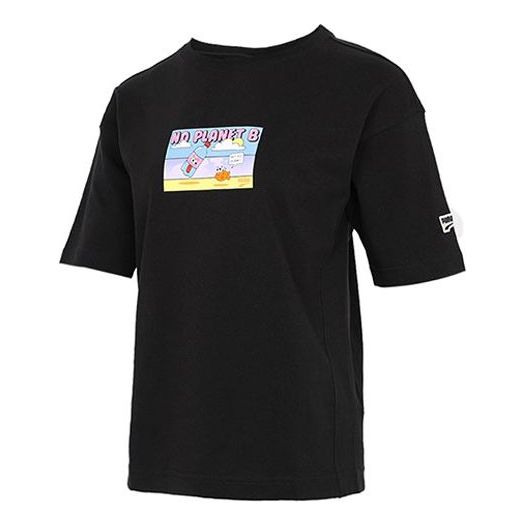 

Футболка (WMNS) PUMA Downtown Graphic Tee Black 531438-01