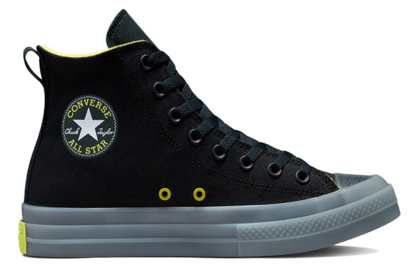 Кроссовки chuck taylor all star cx fleece lined high 'black lime twist' Converse, черный — фото 3