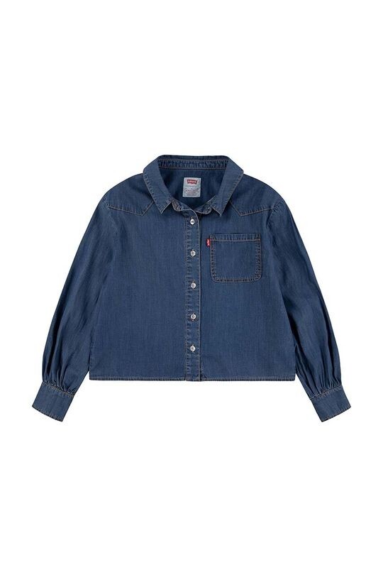 

Детская джинсовая рубашка L/S WESTERN DENIM SHIRT Levi's, синий