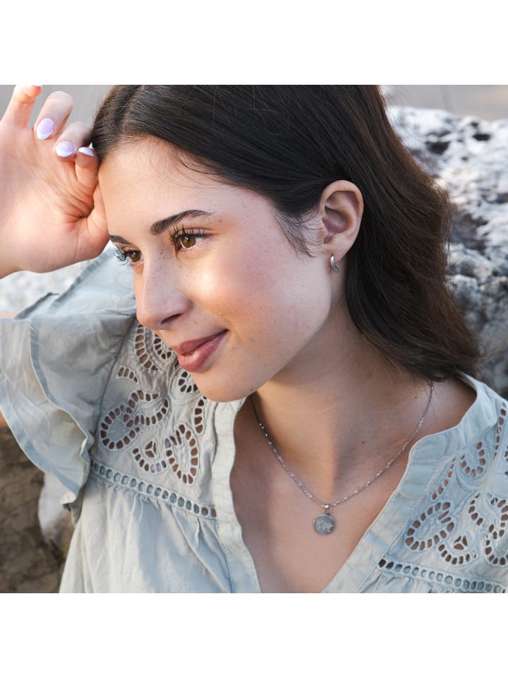 

Adeliás Женские серьги - серьги-кольца из серебра 925 пробы