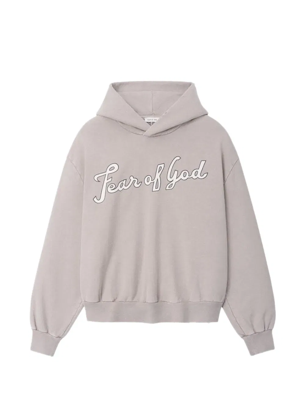Худи с логотипом Fear Of God, нейтральный
