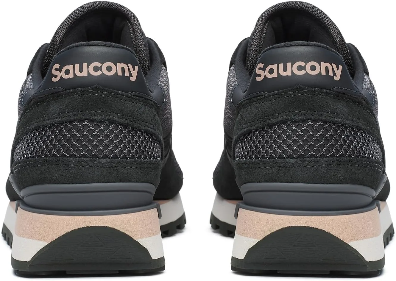 Мужские винтажные кроссовки Saucony Jazz Original, черный/серый — фото 4
