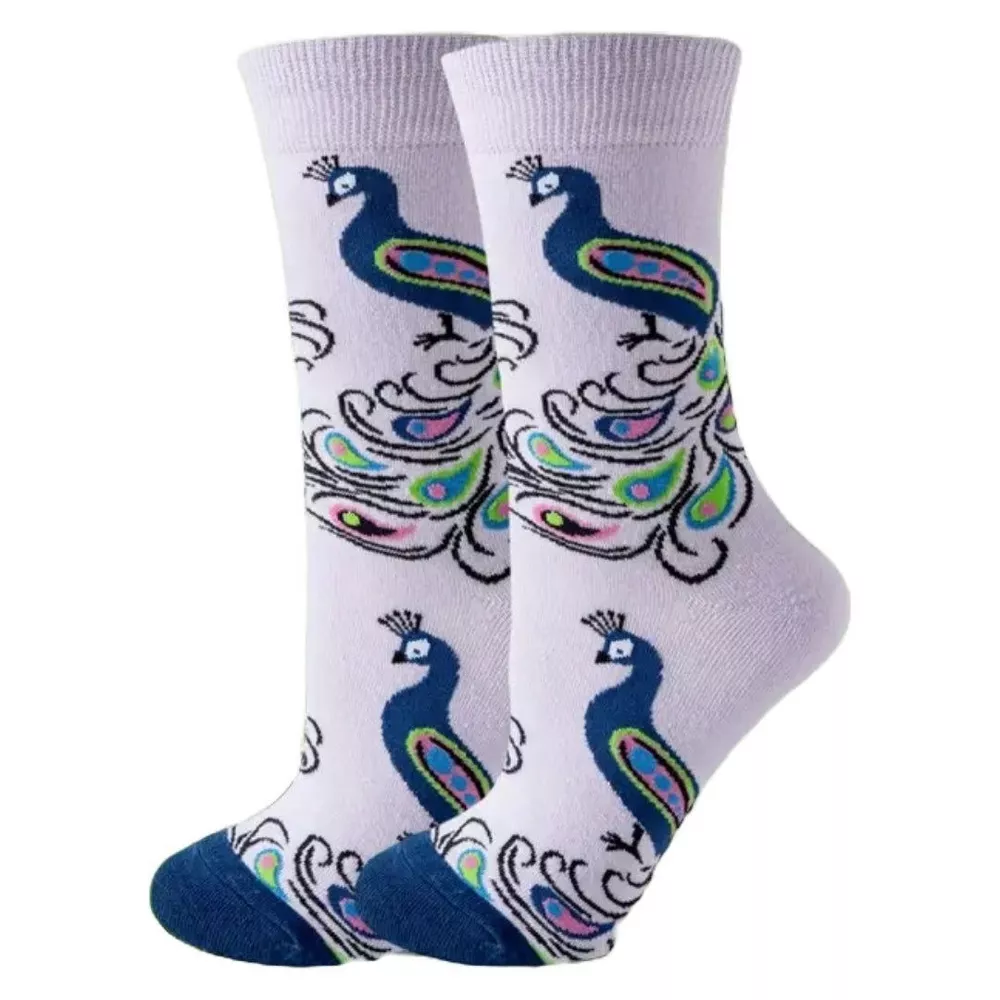 

Носки Peacock (женские размеры, взрослые, средние) от Sock Panda