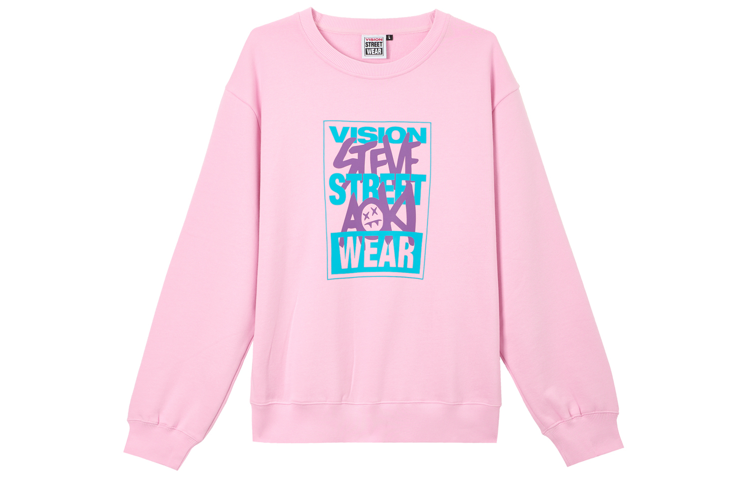 

Vision Street Wear Свитшот унисекс светло-розовый