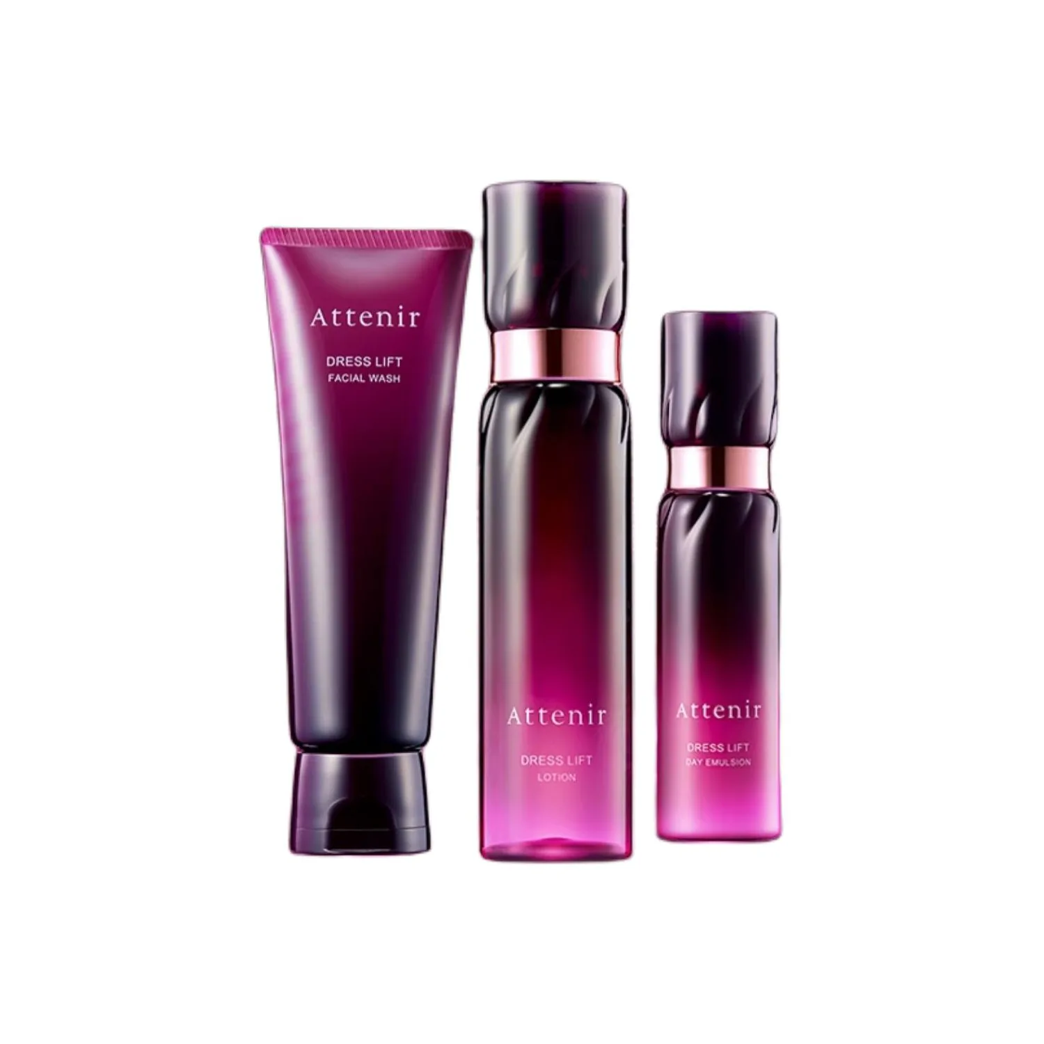ATTENIR Набор для ухода за кожей лица увлажняющий 120г+60мл+150мл, Three-Piece Set: Tightening Cleanser 120g+Lotion 60ml+Toner 150ml