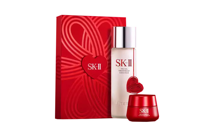 SK-II SK II Fairy Water сыворотки красная бутылка коробка лимитированная серия наборы для ухода увлажнение, гидратация и восстановление 230мл+50г — фото 2