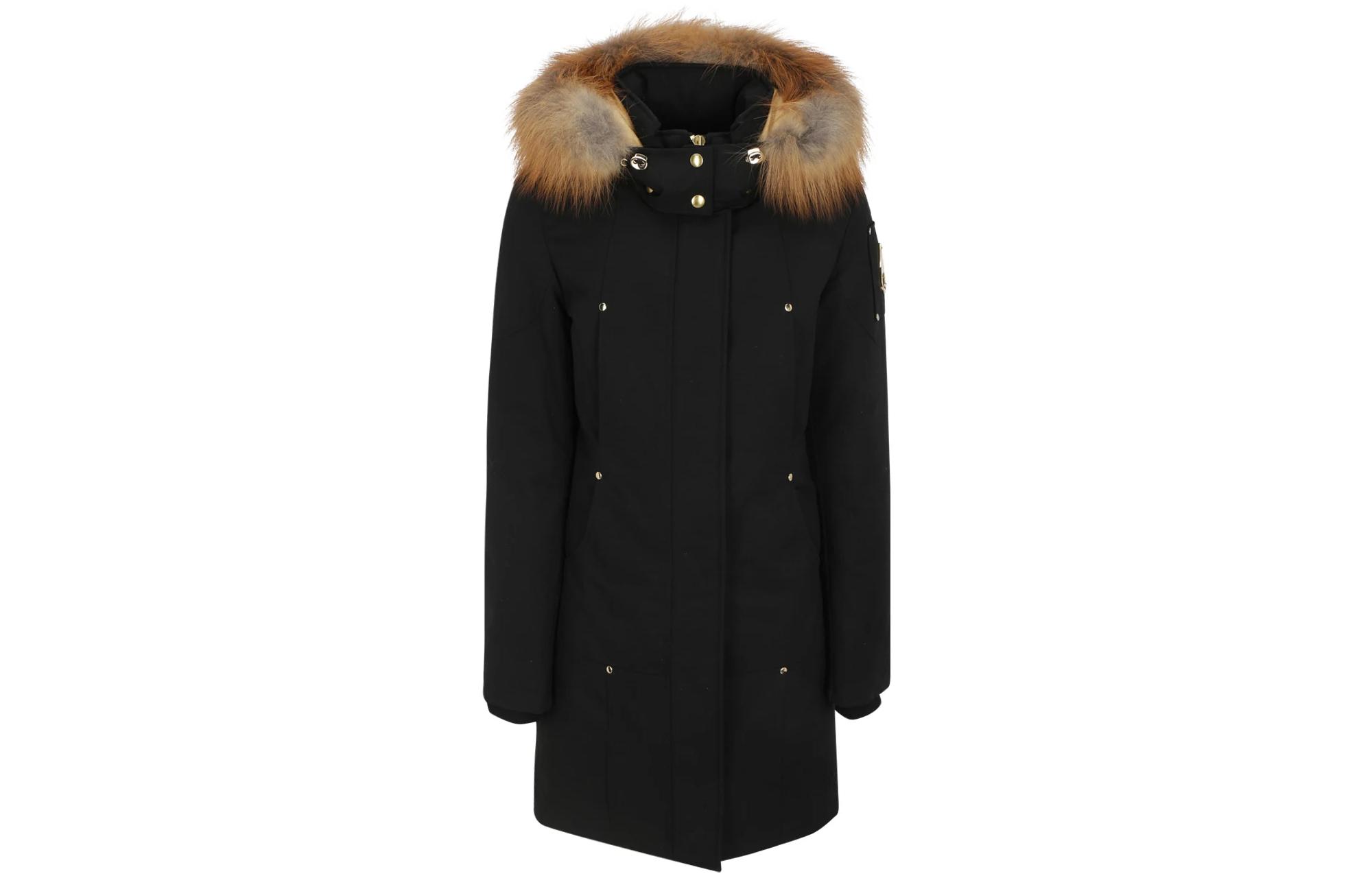 

Пуховик женский черный Moose Knuckles