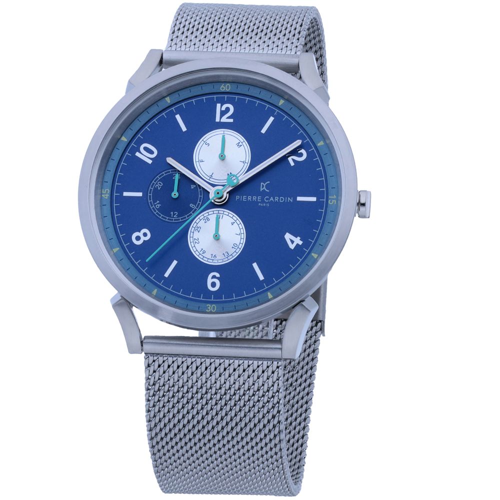 

Серебряные мужские часы Pierre Cardin