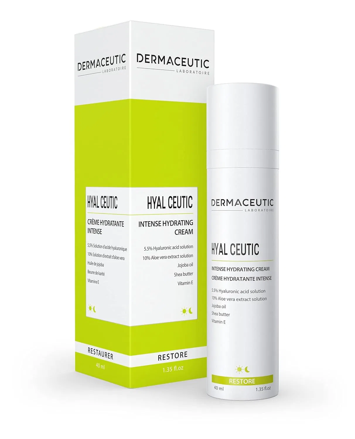 Крем для лица Dermaceutic — Увлажняющий антивозрастной Hyal Ceutic от