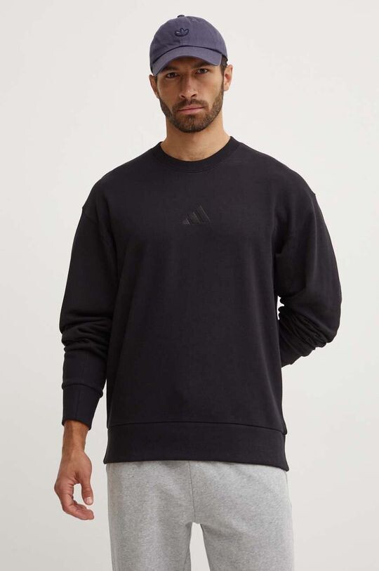 

Толстовка из хлопка All SZN adidas, черный