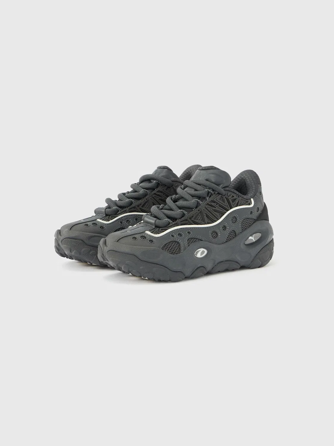 Кроссовки 'La Francé' Puma, Dark Grey — фото 2
