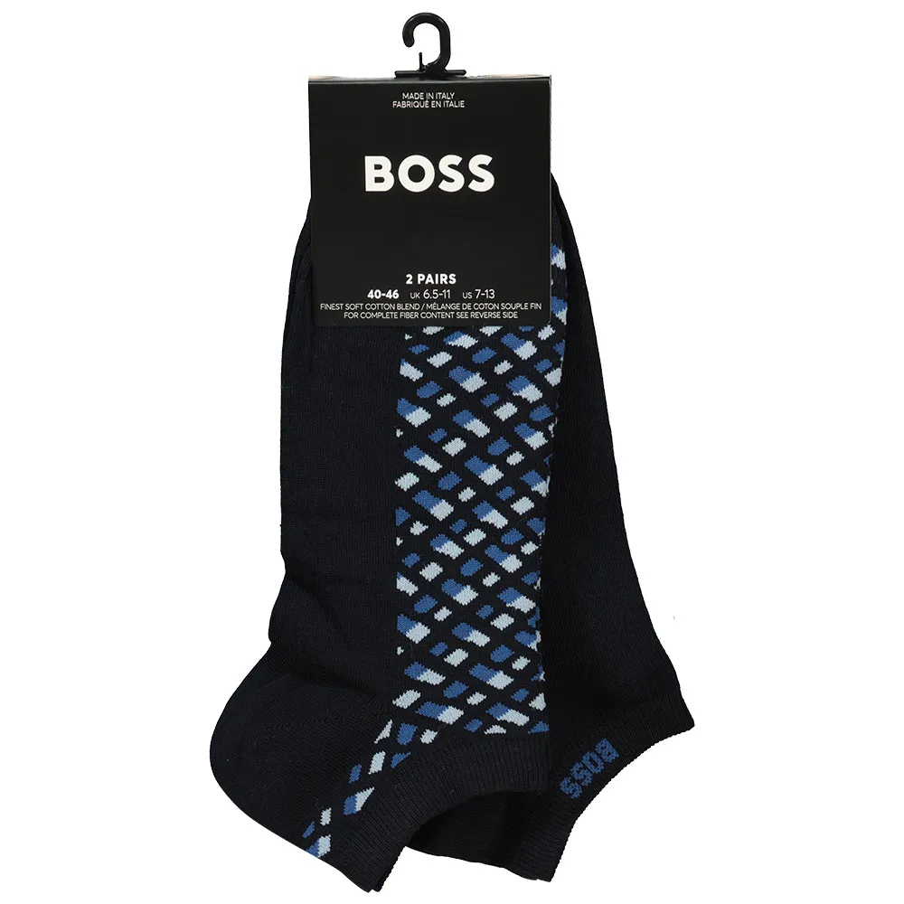 

Носки 2 шт BOSS Monogram 10263662, синий