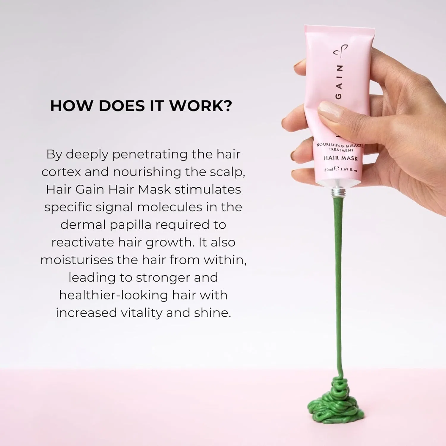 Питательная маска для волос от Hair Gain, 50 мл Hair Gain — фото 4