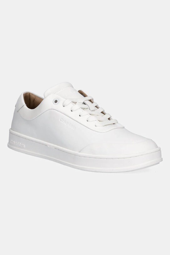 

Кожаные кроссовки Low Top Lace Up Oxford Rubb Lth Calvin Klein, белый