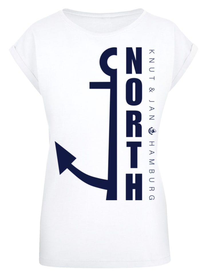 

Футболка с удлиненными плечами БОЛЬШИХ РАЗМЕРОВ North Anker белого цвета F4NT4STIC, Белый, Футболка с удлиненными плечами БОЛЬШИХ РАЗМЕРОВ North Anker белого цвета F4NT4STIC