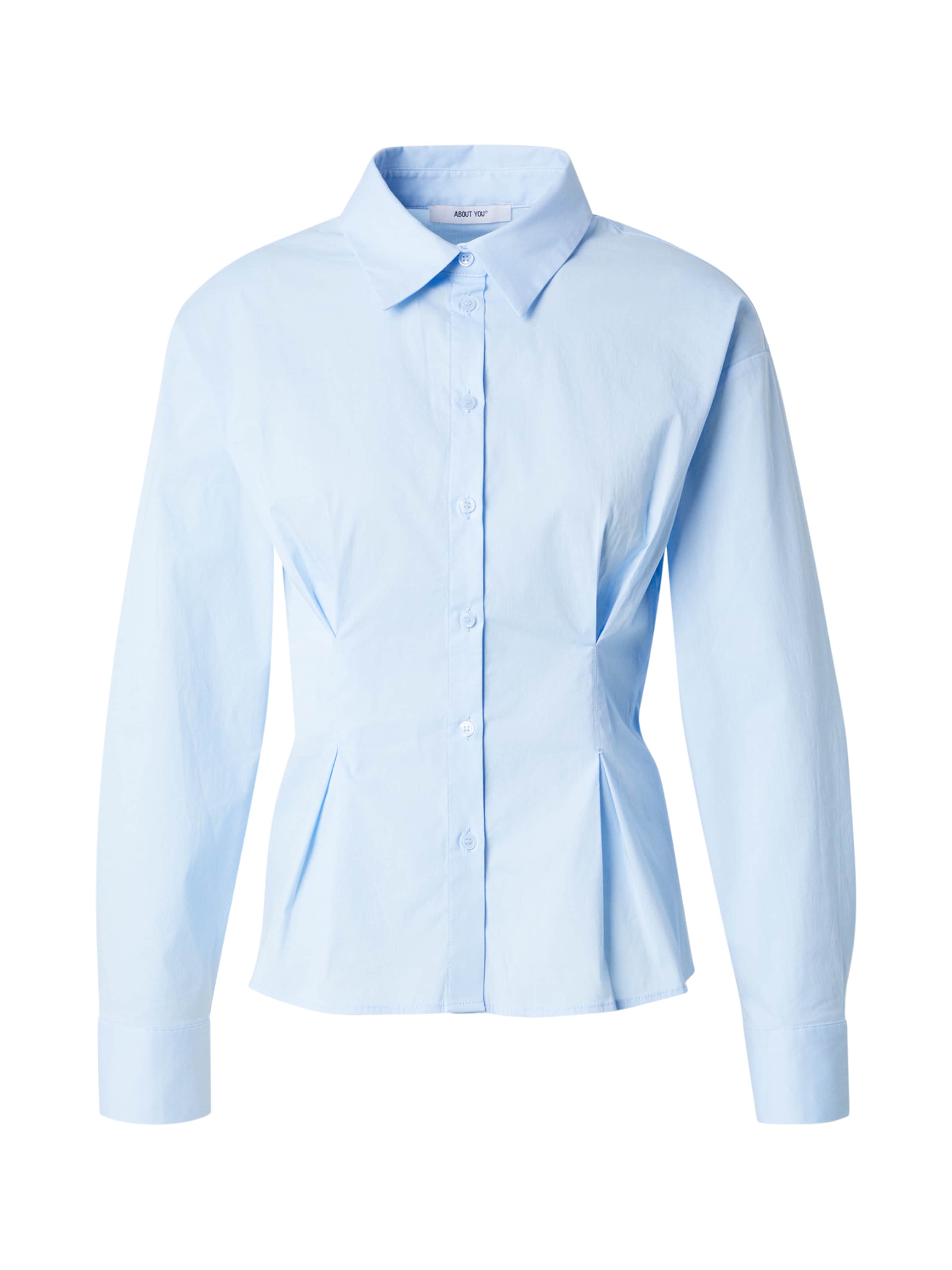 

ABOUT YOU Рубашка 'Cora' в светло-голубом цвете