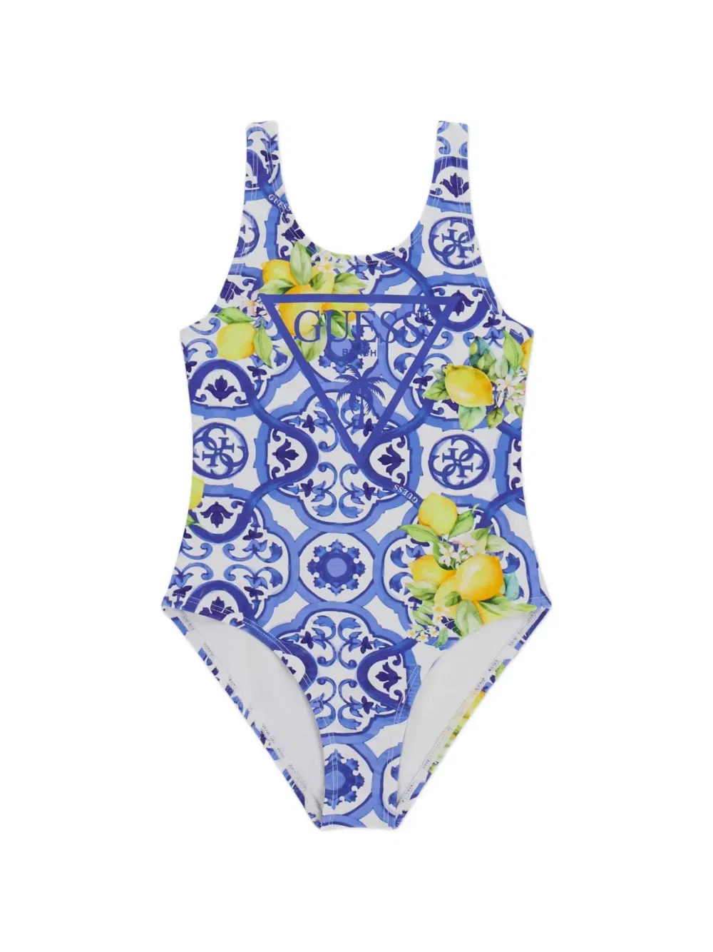 Купальник с побережья Амальфи Guess Kids, синий