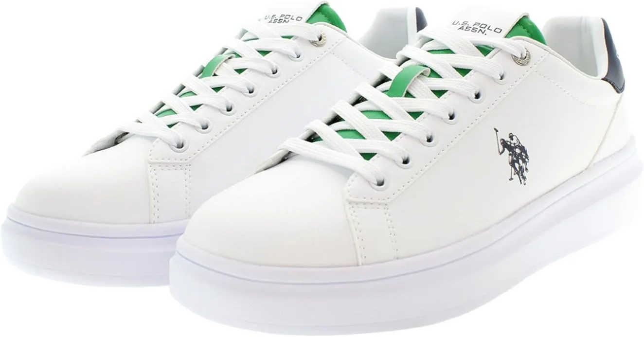 Мужские синтетические кроссовки US Polo Assn. CODY010M/5Y1 U.S. Polo Assn., белый/темно-синий — фото 3