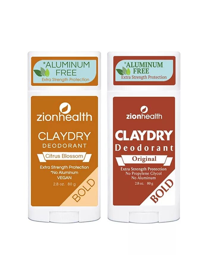

Оригинальный дезодорант-дуэт Citrus Blossom Plus, 5,6 унции Zion Health