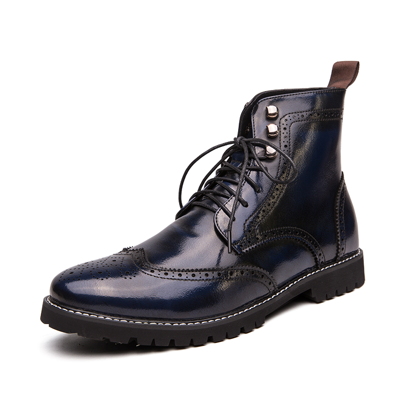 

LEXON Мужские ботинки на шнуровке красно-сине-серебристые разноцветные синие, цвет Blue