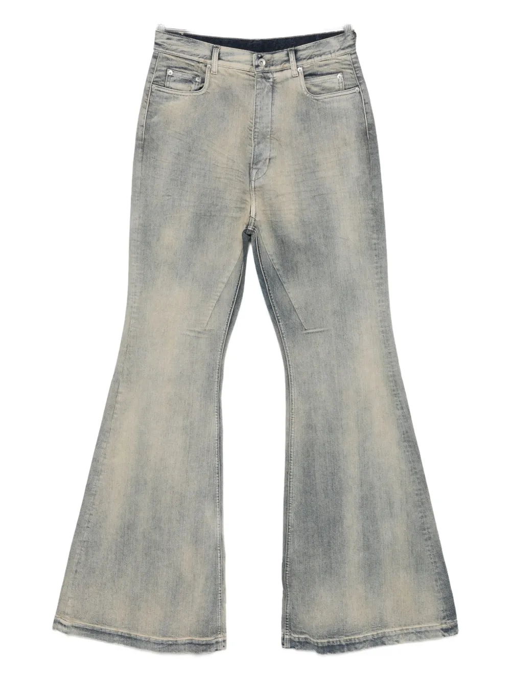 

Джинсы Bolan Bootcut с эффектом потертости Rick Owens DRKSHDW, синий