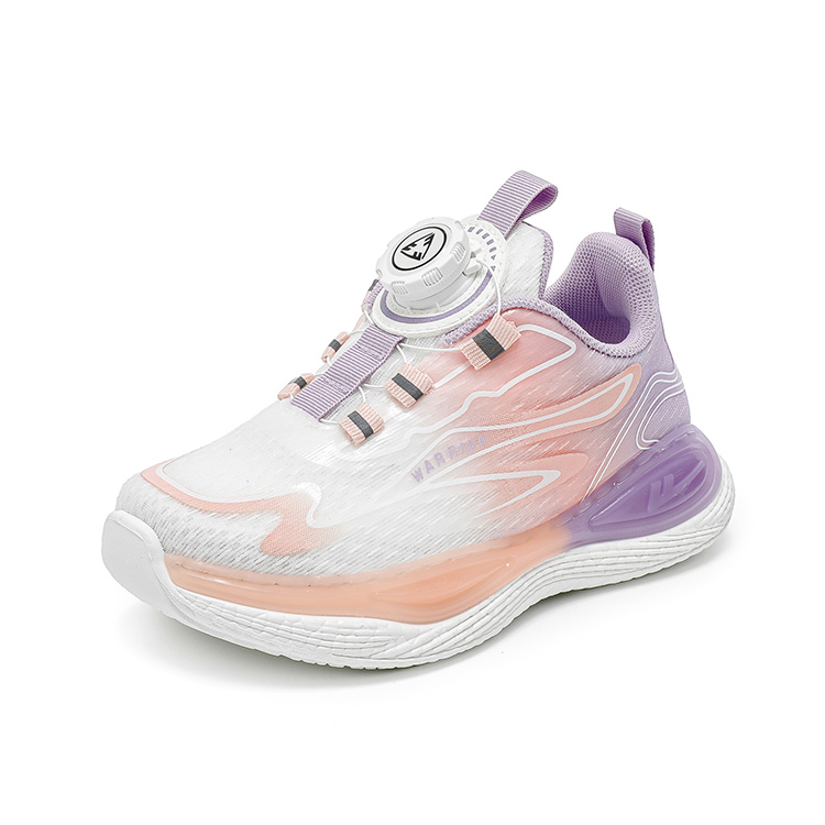 Детские кроссовки для бега Low top с амортизацией, увеличенной высотой, легкие и устойчивые к истиранию WARRIOR, светло-синий/темно-синий — фото 4