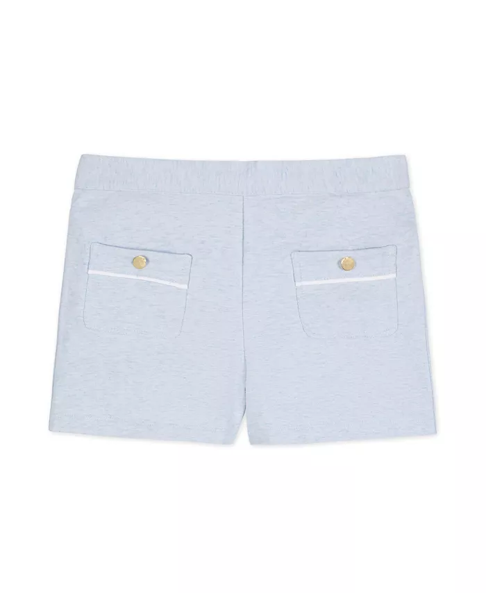 

Шорты для девочек French Terry на резинке Hope & Henry, синий