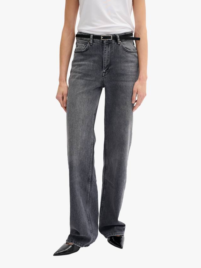 

Широкие джинсы louis с высокой талией MY ESSENTIAL WARDROBE, цвет Dark Grey Retro