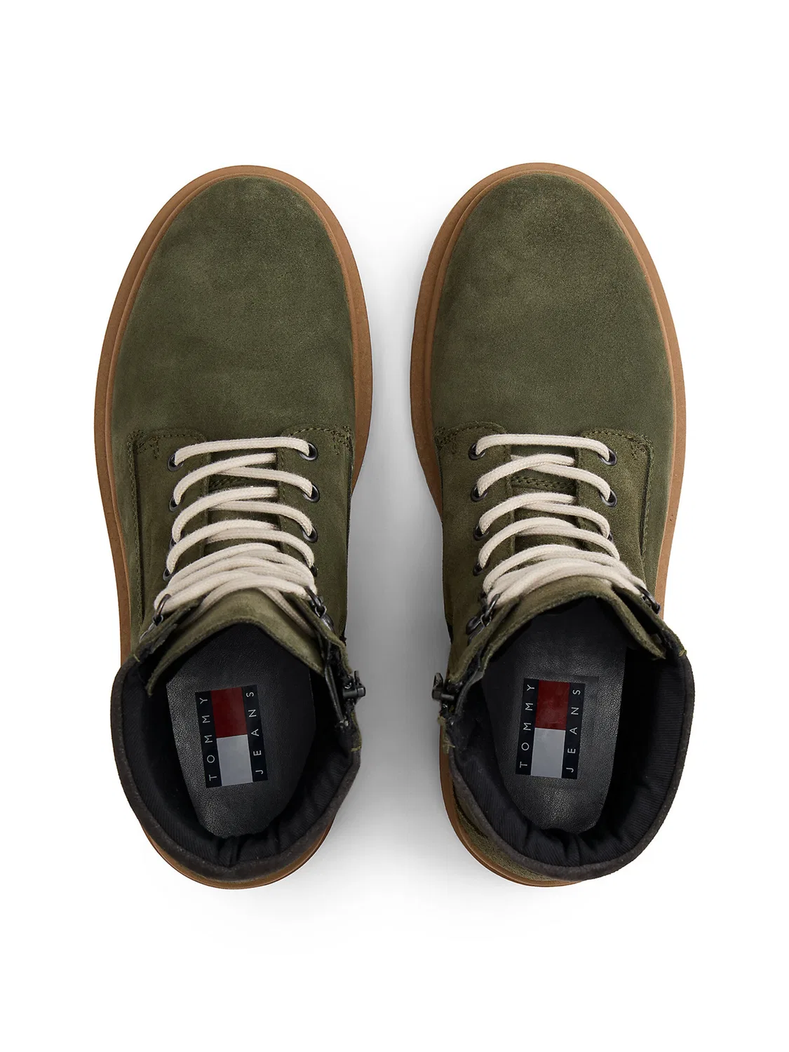 Ботинки на шнуровке Tommy Jeans, Dark Green — фото 3