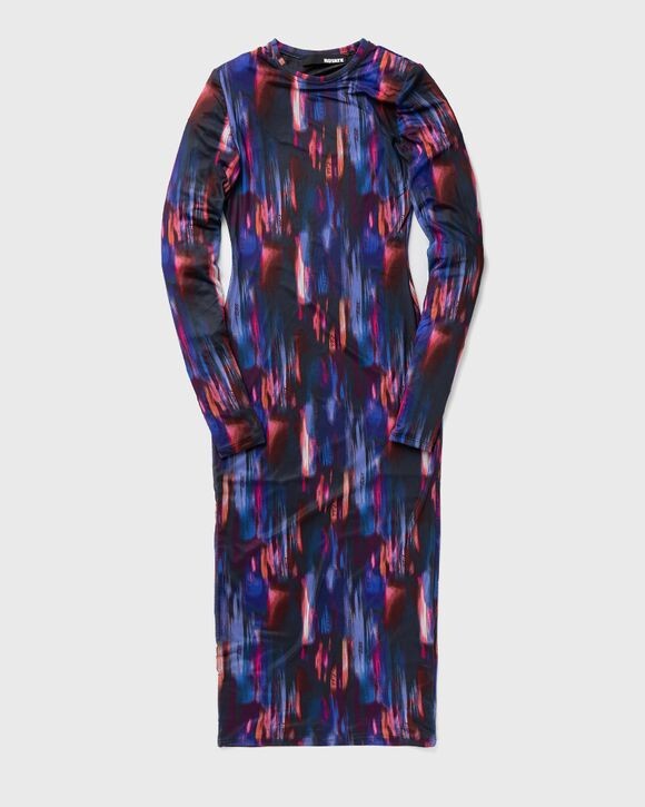 

Платье Rotate Birger Christensen Printed Midi Dress, цвет moonlit ocean comb.