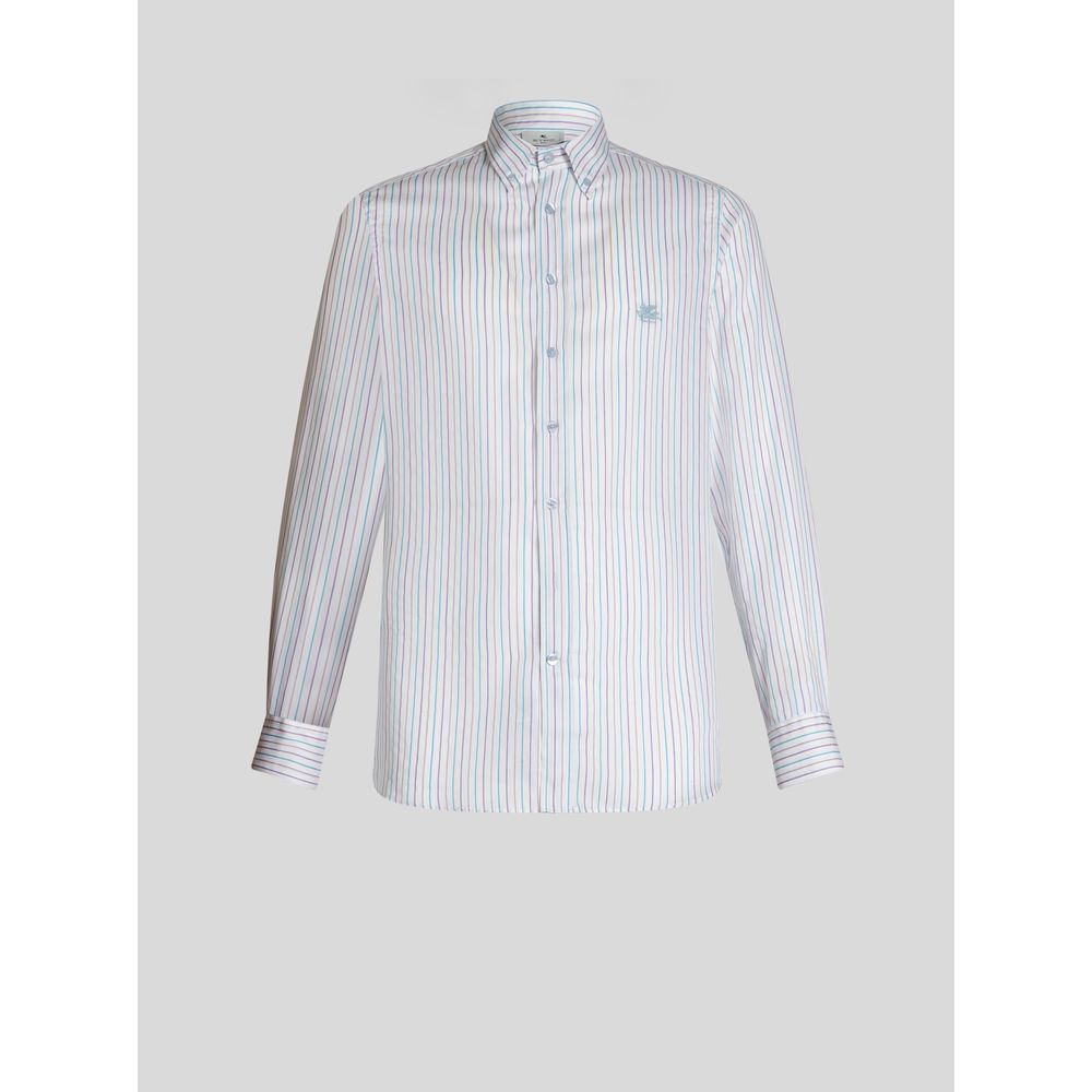 

ПОЛОСАТАЯ РУБАШКА ETRO, синий
