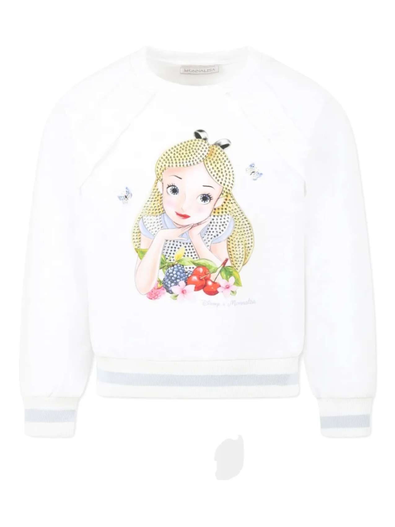 

Толстовка Monnalisa Alice, белый