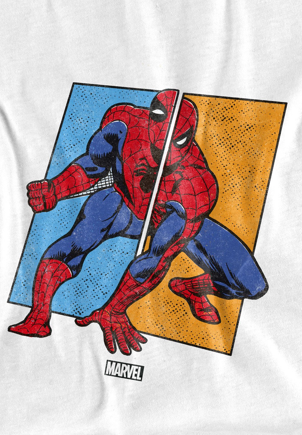 

Футболка с принтом MARVEL SPDIERMAN SPLIT REGULAR FIT SHORT SLEEVE Marvel, белый